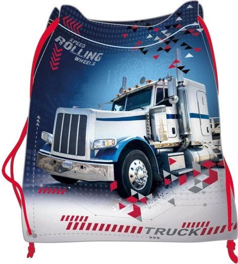 Školní sáček na přezůvky Truck - 1 kus