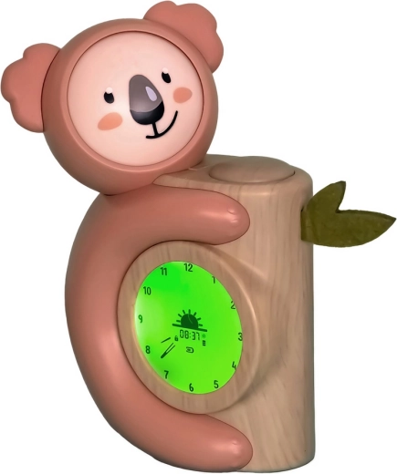 Pabobo dětský budík a spánkový trenér Koala se světýlkem