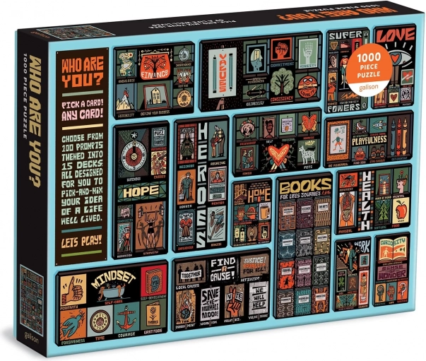 Puzzle GALISON Who Are You? 1000 dílků
