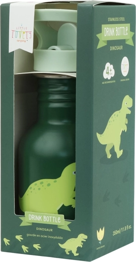 A Little Lovely Company nerezová láhev na pití dinosaurus 350 ml