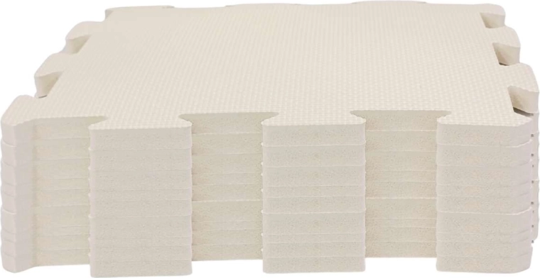 Nido.nido pěnová hrací podložka puzzle 9 dílů ivory white