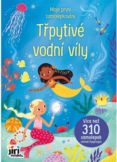 Moje první samolepkování: Třpytivé vodní víly