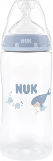 Dojčenská láhev NUK First Choice s kontrolou teploty 300 ml Whale