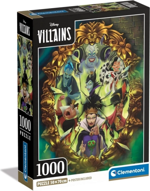 Puzzle Disney Villains 1000 dílků compact