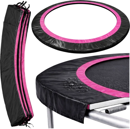 Ochranný kryt pružin pro trampolínu Sport Max 8 ft černo-růžový