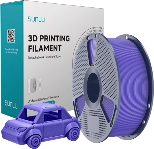 Sunlu PETG filament levandulově fialový