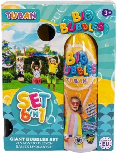Tuban sada na velké mýdlové bubliny 6 v 1