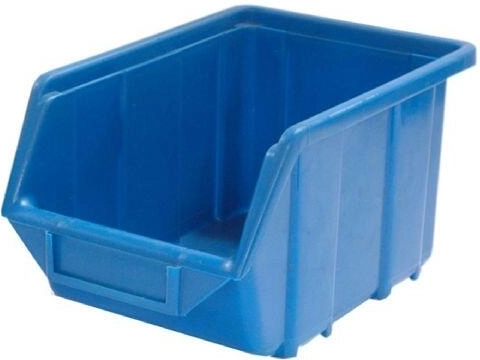 Ukládací bedna zkosená 9 kg, 240 × 155 × 125 mm, plast