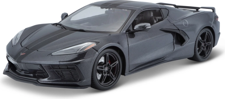 Maisto Chevrolet Corvette Stingray 2020 šedá 1:18