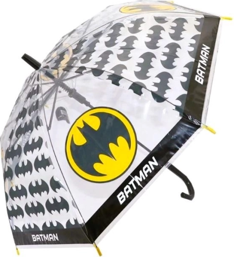 Dětský automatický průhledný deštník Batman
