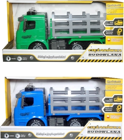 Stavební auto s polským zvukovým modulem - 1 kus