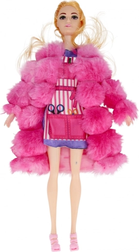 Stylový kožíšek a moderní outfit