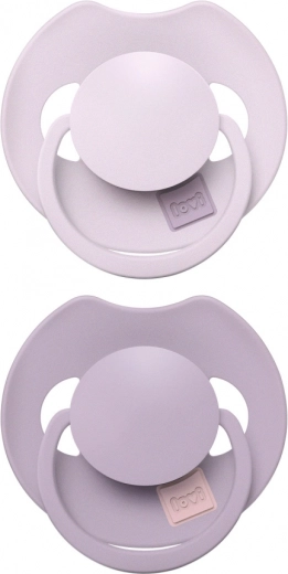 Dudlík silikonový dynamický PRIME 18m+ 2 ks lilac/violet
