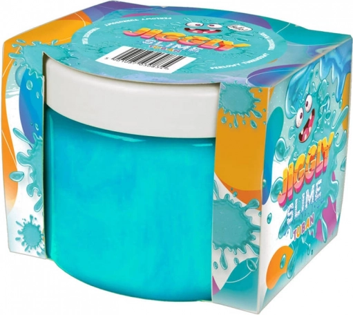 Sliz Jiggly perleťový tyrkys 500 g
