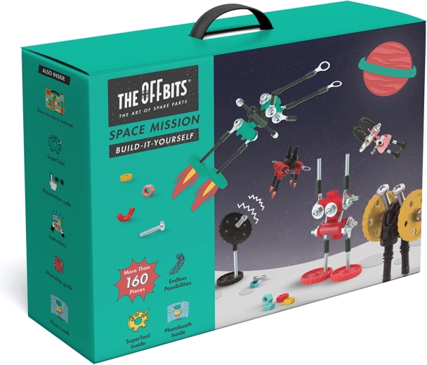 Přenosné balení s uchem a 160+ dílků