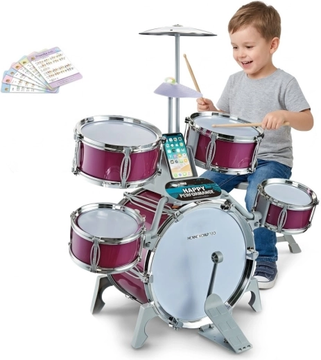 Kompletní bicí souprava pro malé muzikanty