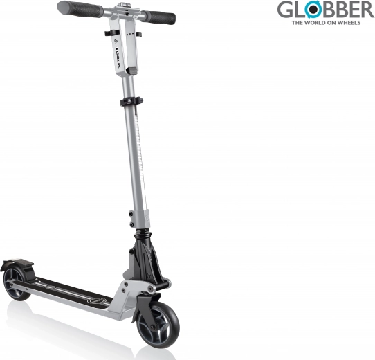 Skládací koloběžka GLOBBER One K 125 stříbrná