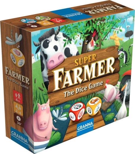 Granna Superfarmář: kostková rodinná hra