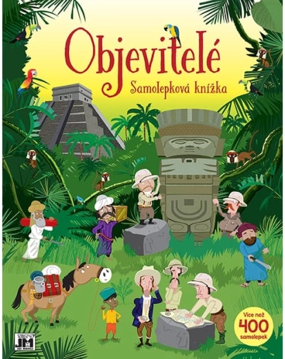 Velká samolepková knížka Objevitelé 5+
