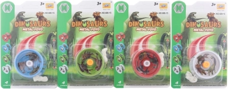 Kovové jojo dinosauři