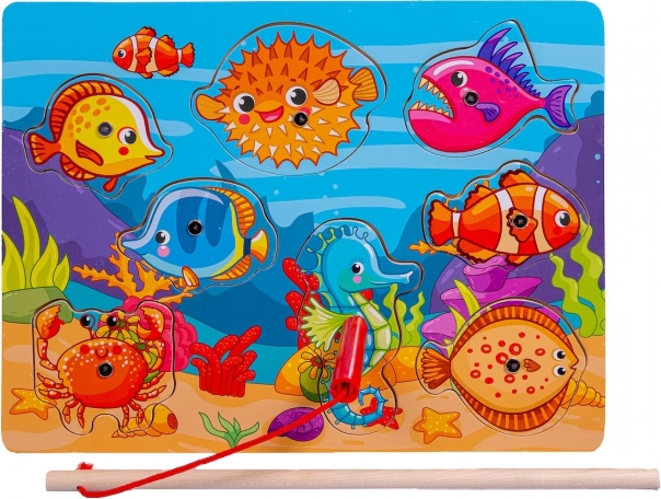 Magnetický prut pro snadné „lovění“