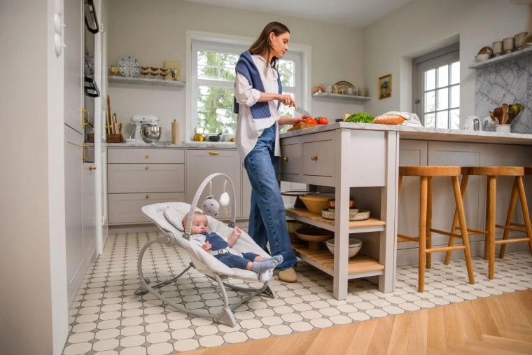 Uklidňující melodie a jemné vibrace