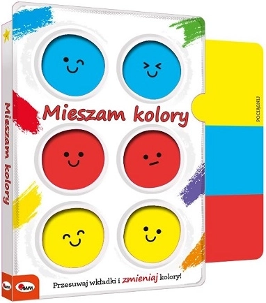 Míchám barvy – kreativní vzdělávací knížka pro děti