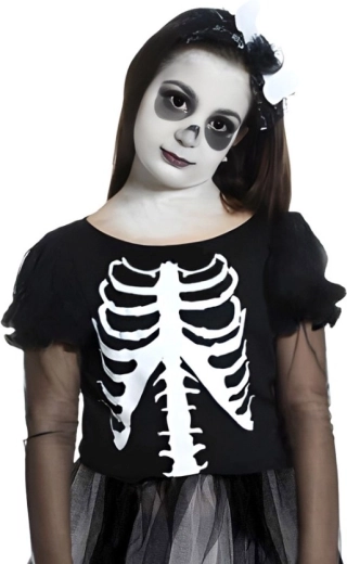 Tylová sukně a balónové rukávy