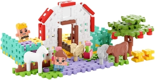 Veterinární domek a farmářský svět na hraní