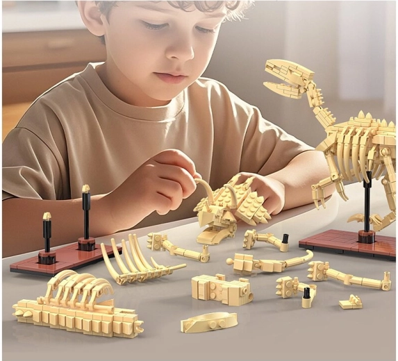 Zábavné stavění pro malé paleontology