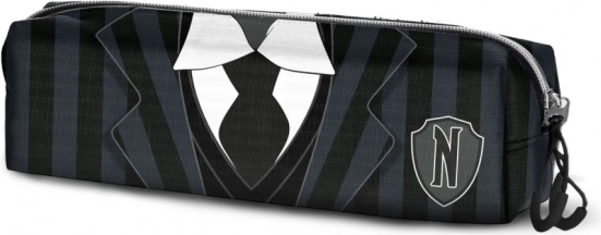 Penál Wednesday s uniformním motivem