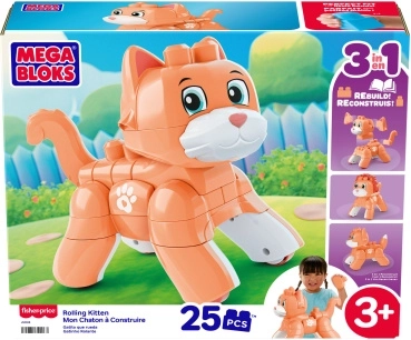 Mega Bloks stavebnice kotě 3 v 1