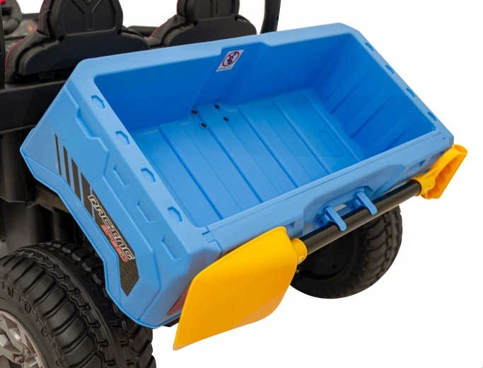 Elektricky zvedaný kiper a velký kufr