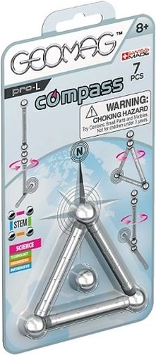 Trefl Geomag Pro-L sada magnetických stavebních dílků kompas – 7 dílů