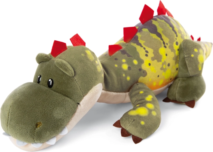 NICI plyšový dinosaurus Fossily ležící 45 cm Green
