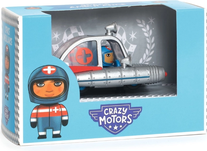 Djeco Crazy Motors autíčko Space Ambulance