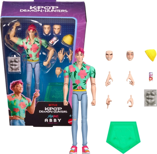 Mattel akční figurka Abby K-pop Demon Hunters Saja Boys „Soda Pop”