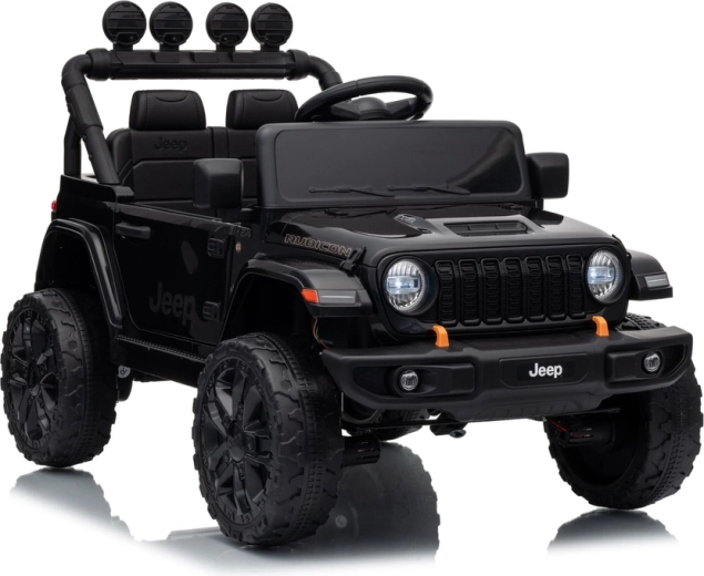 Jeep Rubicon dětské elektrické auto 24 V černé