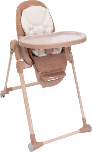 Chicco jídelní židlička Polly Armonia terracotta
