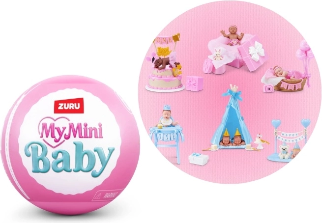 ZURU My Mini Baby narozeninové překvapení - 1 kus