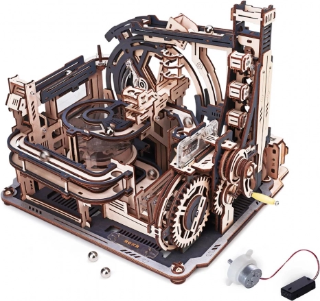 RoboTime 3D dřevěná kuličková dráha Kosmodrom
