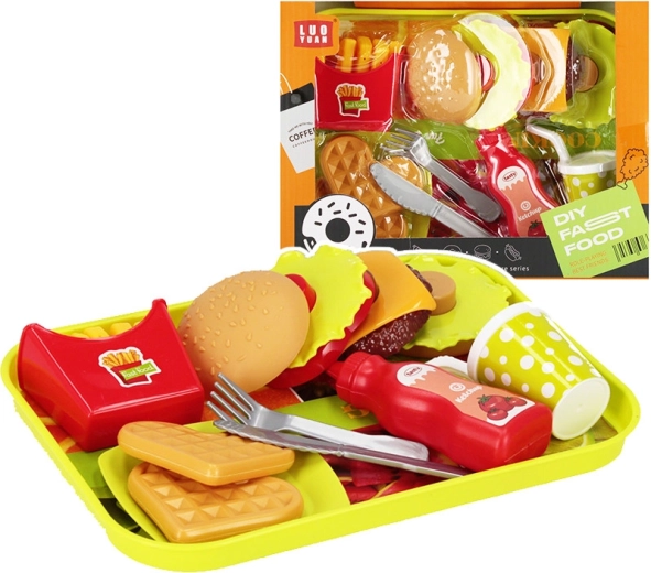 Dětská fast food sada do kuchyňky