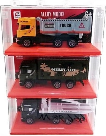 Kovové mini nákladní auto 11 cm v krabičce (mix 14 druhů) - 1 kus
