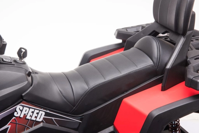 Pohodlné sedlo s opěrkou