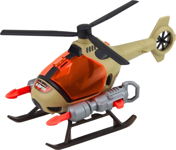 Helikoptéra se světly a zvuky