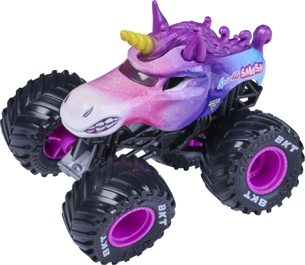 Výrazný design jednorožce