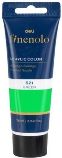 Akrylová barva světle zelená 75 ml
