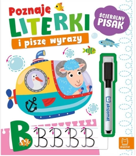 Poznávám písmena a píšu slova – stíratelný fix