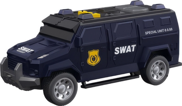 Policejní auto se světelnými a zvukovými efekty 16,5 cm
