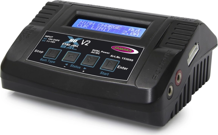 Jamara nabíječka baterií x-peak 80 v2
